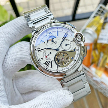 カルティエ CARTIER JS-CAT21002G　2021年最新入荷 ウォッチ メンズ 腕時計 男子用 時計 ステンレスベルト オートマチック 自動巻き ムーブメント