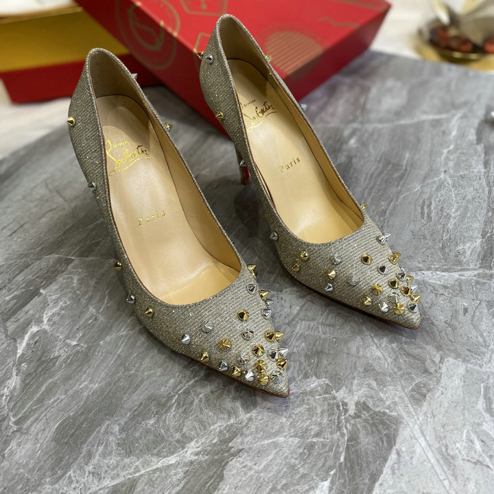 クリスチャンルブタン CHRISTIAN LOUBOUTIN JS-CLJ21030　2021年最新入荷 パンプス ハイヒールシューズ とんがりトウ レディース ピンヒール