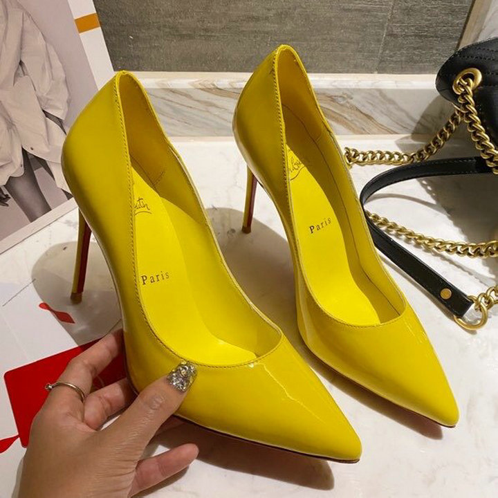 クリスチャンルブタン CHRISTIAN LOUBOUTIN JS-CLJ21028　2021年最新入荷 パンプス ハイヒールシューズ とんがりトウ レディース ピンヒール