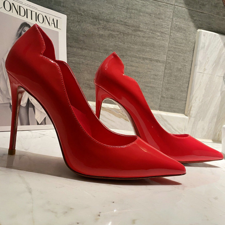 クリスチャンルブタン CHRISTIAN LOUBOUTIN JS-CLJ21029　2021年最新入荷 パンプス ハイヒールシューズ とんがりトウ レディース ピンヒール