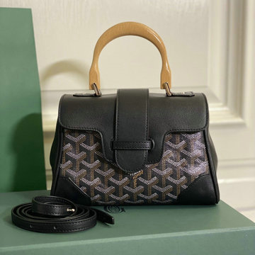 ゴヤール GOYARD BX-GY8005BK　2021年新色入荷 サイゴンミニストラクチャード トップハンドルバッグ ハンドバッグ 2way ショルダーバッグ クロスボディバッグ