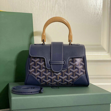 ゴヤール GOYARD BX-GY8005SL　2021年新色入荷 サイゴンミニストラクチャード トップハンドルバッグ ハンドバッグ 2way ショルダーバッグ クロスボディバッグ