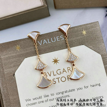 ブルガリ BVLGARI JS-BVEH21001　2021年最新入荷 ディーヴァ ドリーム イヤリング マザー オブ パール ダイヤモンド ピアス アクセサリー