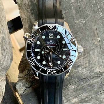 オメガ OMEGA ZX-OMT21016　2021年最新入荷 シーマスター ウォッチ コーアクシャル DIVER 300M メンズ 腕時計 男性用 時計 ラバーベルト 自動巻きムーブメント