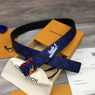 商品名称：ルイヴィトン LOUISVUITTON 057-MP302VC　2021年最新入荷 サンチュール LVイニシャル 40MM リバーシブル ベルト メンズ用 カーフレザー