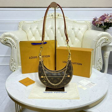 ルイヴィトン LOUISVUITTON 057-M81098　2021年最新入荷 ホーボー ショルダーバッグ モノグラムキャンパス