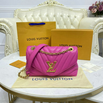 ルイヴィトン LOUISVUITTON 057-M58553　2021年最新入荷 ニューウェーブ チェーンバッグ 斜め掛け ショルダーバッグ クロスボディバッグ レディースかばん