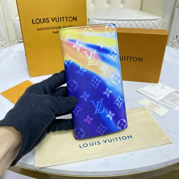 商品名称：ルイヴィトン LOUISVUITTON 057-M62665　2021年最新入荷 ポルトフォイユ ブラザ 二つ折り長財布 ロングウォレット 札入れ カードポケット