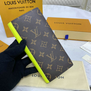 商品名称：ルイヴィトン LOUISVUITTON 057-M80790　2021年最新入荷 ポルトフォイユ ブラザ 二つ折り長財布 ロングウォレット 札入れ モノグラムマカサーキャンバス
