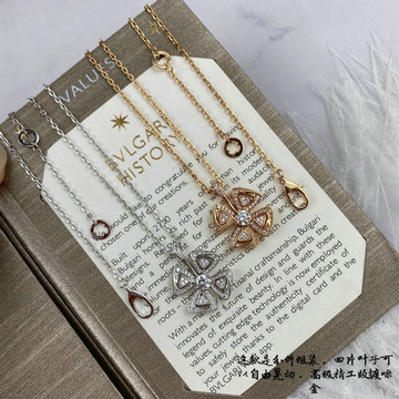 ブルガリ BVLGARI JS-BVXL21001　2021年最新入荷 フィオレヴァー ネックレス ダイヤモンド付き ロングチェーン アクセサリー