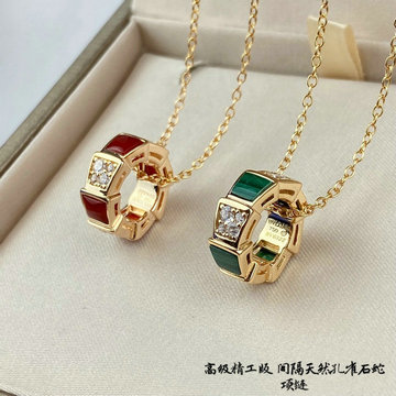 ブルガリ BVLGARI JS-BVXL21003　2021年最新入荷 セルペンティ ヴァイパー ネックレス ダイヤモンド付き ロングチェーン アクセサリー