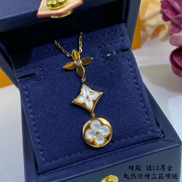 ルイヴィトン LOUISVUITTON JS-LVXL21004　2021年夏最新入荷 クラヴァット ブロッサム ナクレ ネックレス ロングチェーン アクセサリー マザー オブ パール ダイヤモンド