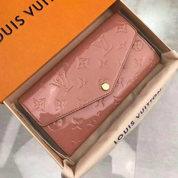 ルイヴィトン LOUIS VUITTON 2021年最新入荷 99-M90209　ポルトフォイユ サラ モノグラム ヴェルニ 二つ折り長財布 ロングウォレット