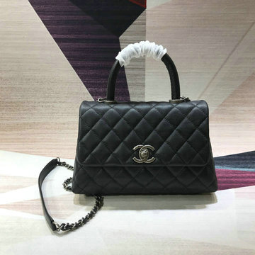シャネル CHANEL JS-CH92990GQYBK　2020年最新入荷 トップハンドルバッグ トートバッグ 2way ショルダーバッグ レディースかばん グレインドカーフスキン