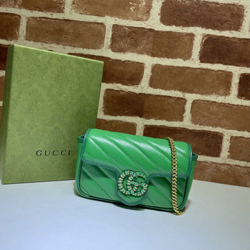 商品名称：グッチ GUCCI 057-GG574969QGL　2021年最新入荷 GGマーモント 斜め掛け ショルダーバッグ クロスボディバッグ レディースかばん カーフスキン