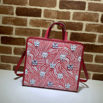 グッチ GUCCI 057-GG605614JR　2021年最新入荷 チルドレンズ ウサギ プリント トップハンドルバッグ トートバッグ ハンドバッグ レディースかばん