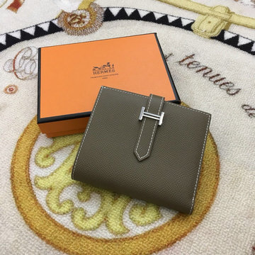 商品名称：エルメスHERMES 3589-HES20003SDH  2021最新入荷 ベアン コンパクト 二つ折り短財布 ショートウォレット 札入れ 小銭入れ カードケース ヴォーエプソン