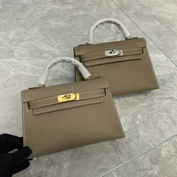 エルメス HERMES 3589-HKL19SRFH 2021年最新入荷 ミニ ケリー トップハンドルバッグ トートバッグ ハンドバッグ 2way 斜め掛け ショルダーバッグ