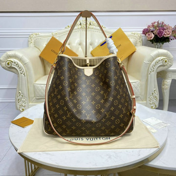 商品名称：ルイヴィトン LOUISVUITTON 057-M40353　2021年最新入荷 グレースフル GM トートバッグ ハンドバッグ ショルダーバッグ クロスボディバッグ モノグラムキャンパス