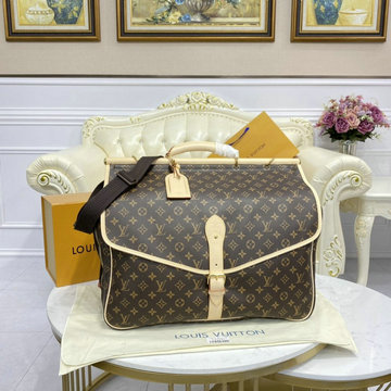 ルイヴィトン LOUISVUITTON 057-M41140　2021年最新入荷 サック シャス トップハンドルバッグ トートバッグ 旅行かばん 狩猟用バッグ モノグラムキャンパス