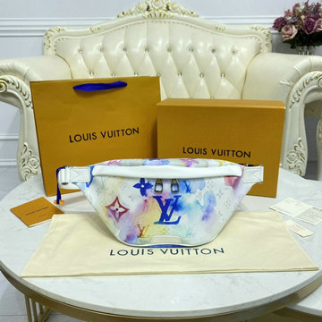 商品名称：ルイヴィトン LOUISVUITTON 057-M45759　2021年最新入荷 ディスカバリー バムバッグ PM ウェストバッグ チェスバッグ クロスボディバッグ ウォーターカラー