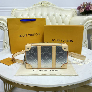 商品名称：ルイヴィトン LOUISVUITTON 057-M45880Y　2021年最新入荷 ソフトトランク ウォレット 斜め掛け ショルダーバッグ クロスボディバッグ モノグラム ミラー キャンバス