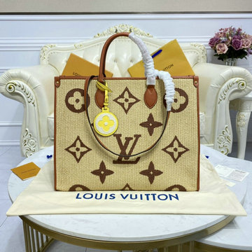 ルイヴィトン LOUISVUITTON 057-M57644　2021年最新入荷 オンザゴーGM ハンドバッグ トートバッグ ママバッグ ショッピングバッグ レディースかばんテキスタイル