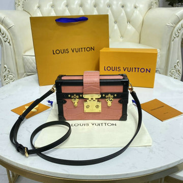 商品名称：ルイヴィトン LOUISVUITTON 057-M57827FH　2021年最新入荷 プティット マル トランクバッグ 斜め掛け ショルダーバッグ クロスボディ レディースかばん エピレザー