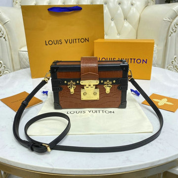 ルイヴィトン LOUISVUITTON 057-M57827KF　2021年最新入荷 プティット マル トランクバッグ 斜め掛け ショルダーバッグ クロスボディ レディースかばん エピレザー