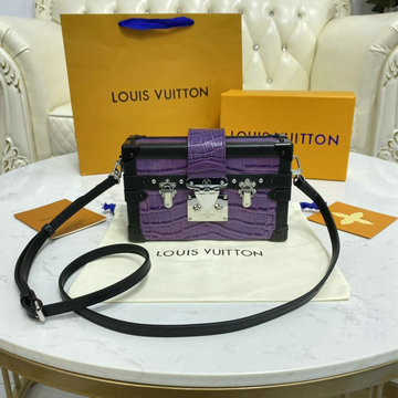 ルイヴィトン LOUISVUITTON 057-M57827ZS　2021年最新入荷 プティット マル トランクバッグ 斜め掛け ショルダーバッグ クロスボディ レディースかばん クロコ柄