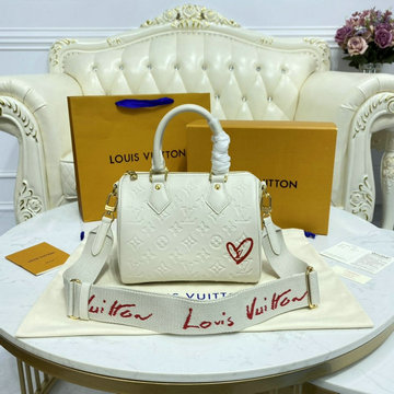 ルイヴィトン LOUISVUITTON 057-M58736B　2021年最新入荷 スピーディ バンドリエール 22 ボストンバッグ トートバッグ ショルダーバッグ モノグラム アンプラント
