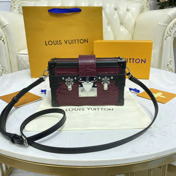 商品名称：ルイヴィトン LOUISVUITTON 057-M57827ZH　2021年最新入荷 プティット マル トランクバッグ 斜め掛け ショルダーバッグ クロスボディ レディースかばん エピレザー