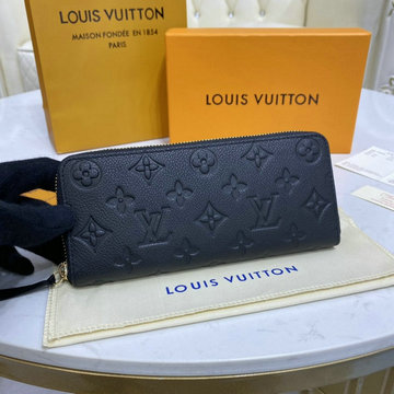ルイヴィトン LOUISVUITTON 057-M60171　2021年最新入荷 ポルトフォイユ クレマンス ジッピーウォレット ファスナー長財布 ロングウォレット モノグラムアンプラント