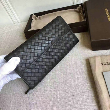 ボッテガヴェネタ BOTTEGAVENETA 99-BOV7500LK　2021年最新入荷 二つ折り長財布 ロングウォレット カードポケット 小銭入れ 札入れ
