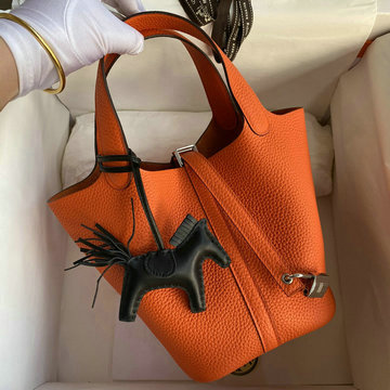 エルメス HERMES 3589-HPT18TCYCS 2021年最新入荷 ピコタン バケットバッグ トートバッグ ハンドバッグ ショッピングバッグ レディースかばん トリヨン