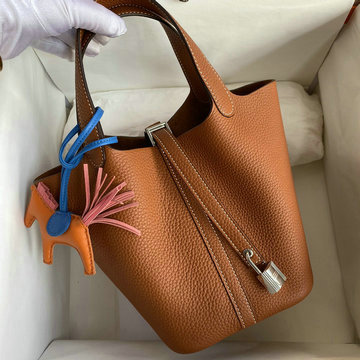 商品名称：エルメス HERMES 3589-HPT18TCYJZ 2021年最新入荷 ピコタン バケットバッグ トートバッグ ハンドバッグ ショッピングバッグ レディースかばん トリヨン