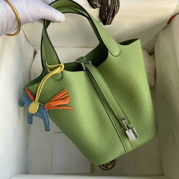 エルメス HERMES 3589-HPT18TCYNG 2021年最新入荷 ピコタン バケットバッグ トートバッグ ハンドバッグ ショッピングバッグ レディースかばん トリヨン