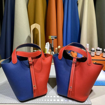 商品名称：エルメス HERMES 3589-HPT0026PLLR 2021年最新入荷 ピコタン バケットバッグ トートバッグ ハンドバッグ ショッピングバッグ レディースかばん トリヨン