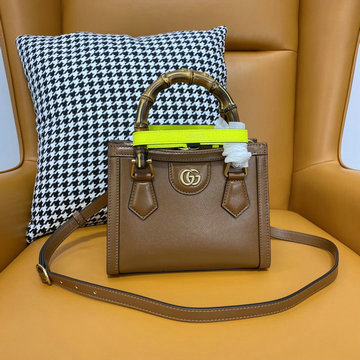 グッチ GUCCI 057-GG655661Z　2021年最新作 ダイアナ ミニ トートバッグ トップハンドルバッグ 2way 斜め掛け ショルダーバッグ クロスボディバッグ