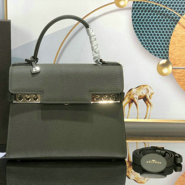 デルヴォー Delvaux 99-DE0028LJCG　2021年最新入荷 tempete MM トップハンドルバッグ トートバッグ 2way ショルダーバッグ カーフレザー レディースかばん