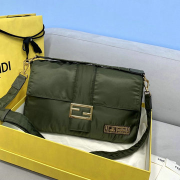 フェンディ FENDI 168-FD0131LMG　2021年最新入荷 バゲットバッグ 斜め掛け ショルダーバッグ ウェストバッグ チェストバッグ クロスボディ ナイロン