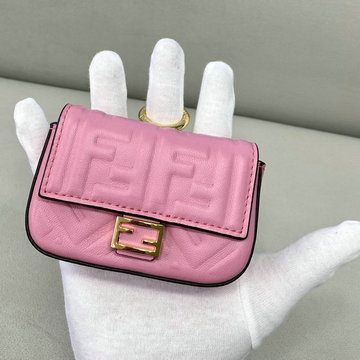 フェンディ FENDI 168-FD0136FF　2021年最新入荷 バゲットポーチ ミニ クラッチバッグ 小銭入れ 短財布 手持ちかばん