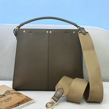 フェンディ FENDI 168-FD304SH　2021年最新入荷 ピーカブー エックスライト ミディアム トートバッグ トップハンドルバッグ ハンドバッグ カーフレザー