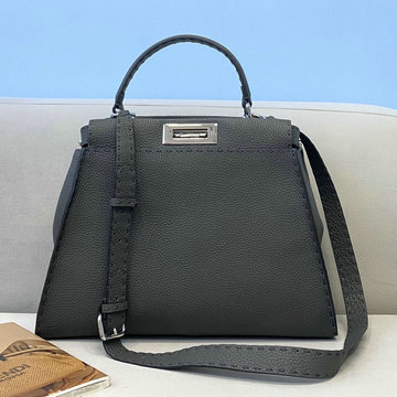 フェンディ FENDI 168-FD2311LQSH　2021年最新入荷 ピーカブー トートバッグ トップハンドルバッグ ハンドバッグ 2way 斜め掛け ショルダーバッグ カーフレザー
