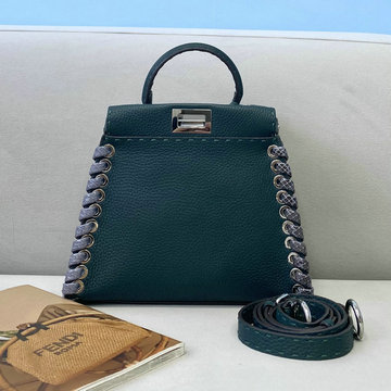 フェンディ FENDI 168-FD5291SMG　2021年最新入荷 ピーカブー トートバッグ トップハンドルバッグ ハンドバッグ 2way 斜め掛け ショルダーバッグ カーフレザー