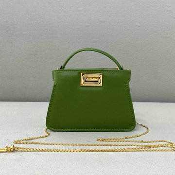 フェンディ FENDI 168-FD8385GL　2021年最新入荷 ピーカブー ミニ トートバッグ トップハンドルバッグ ハンドバッグ カーフレザー