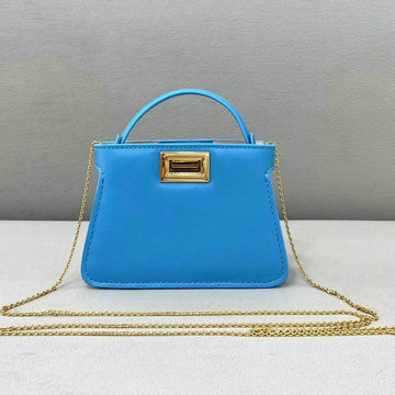 フェンディ FENDI 168-FD8385TL　2021年最新入荷 ピーカブー ミニ トートバッグ トップハンドルバッグ ハンドバッグ カーフレザー