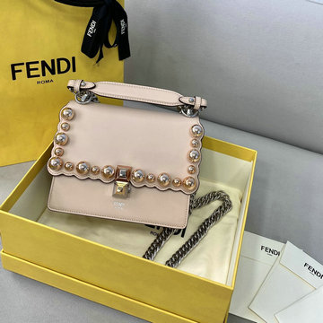 フェンディ FENDI 168-FD15381F　2021年最新入荷 キャナイ Kan I トップハンドルバッグ トートバッグ 2way 斜め掛け ショルダーバッグ クロスボディバッグ