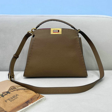 フェンディ FENDI 168-FD31227PKR　2021年最新入荷 ピーカブー トートバッグ トップハンドルバッグ ハンドバッグ 2way 斜め掛け ショルダーバッグ