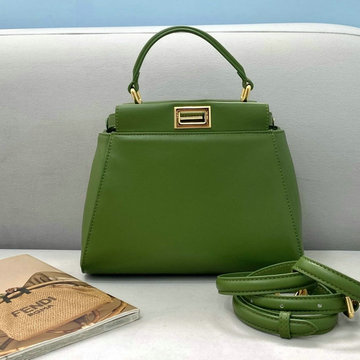 フェンディ FENDI 168-FD8383GL　2021年最新入荷 ピーカブー ミディアム トートバッグ トップハンドルバッグ ハンドバッグ カーフレザー